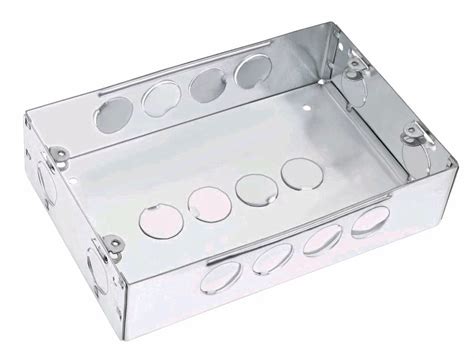 8 module metal box|8 inch modular box.